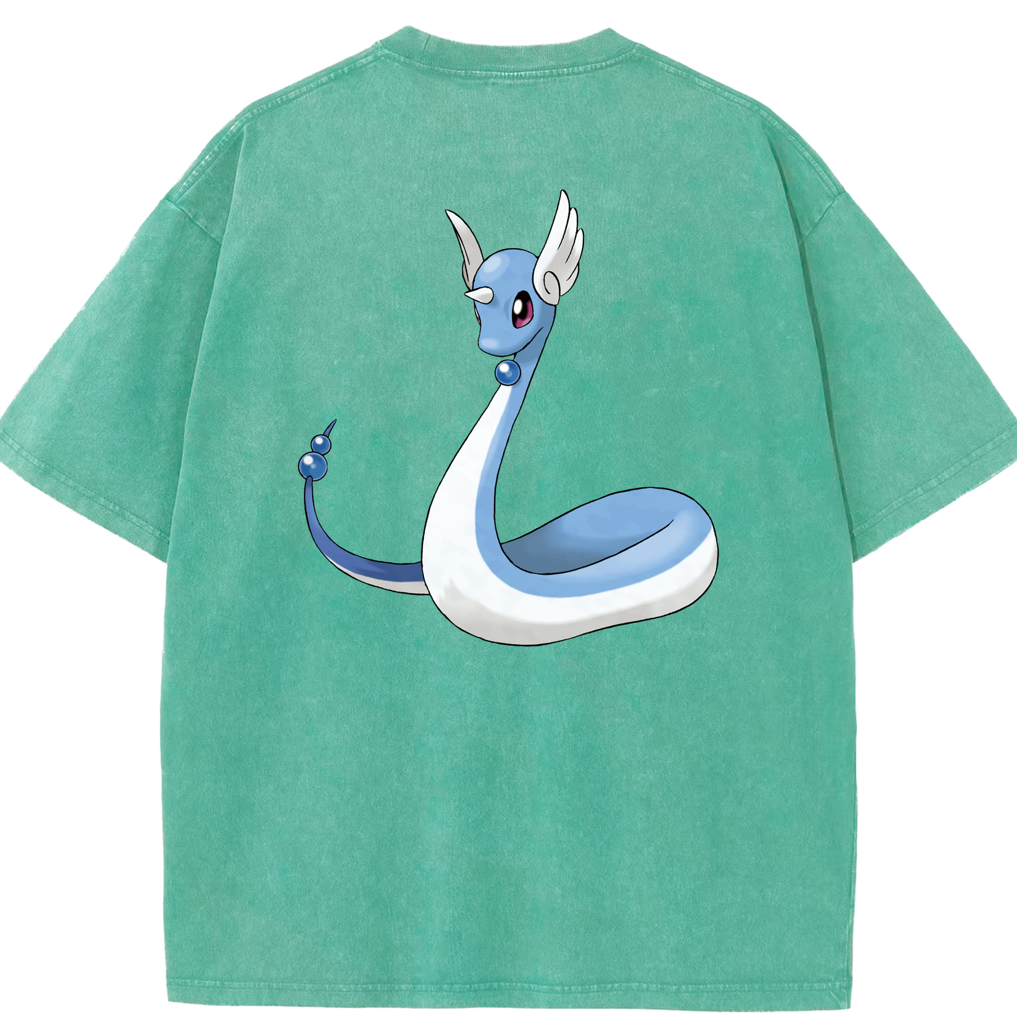 （画像用） ポケットモンスター Pokémon 綿100% ヴィンテージ風 半袖Tシャツ（背面プリント）